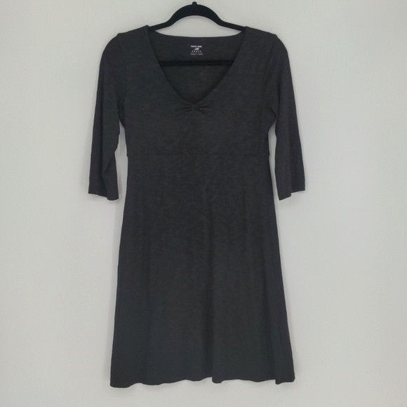 Horny Toad Women's‎ Rosalinda Dress Size Small Organic Knee Length 1/2 Sleeve - Picture 1 of 11